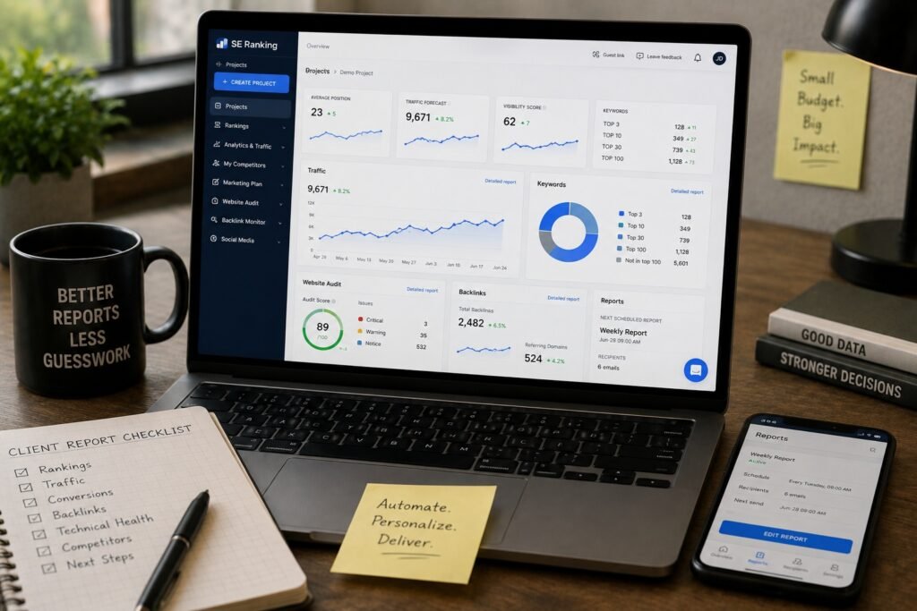 seo reporting software reviews