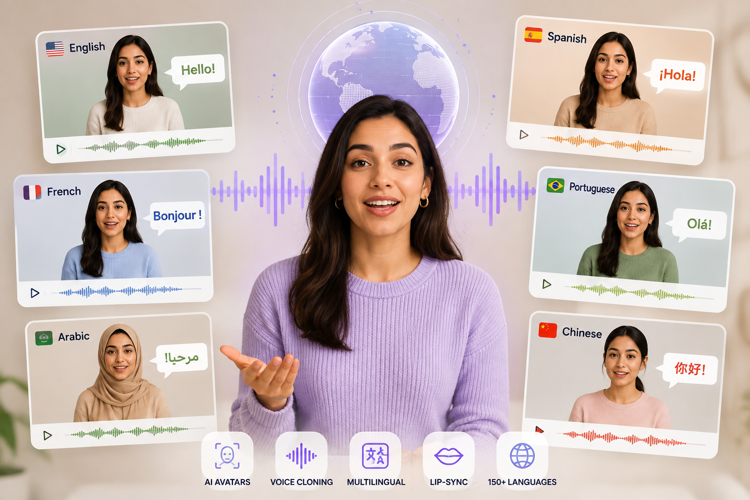 top ai avatar tools for multilingual voiceovers.