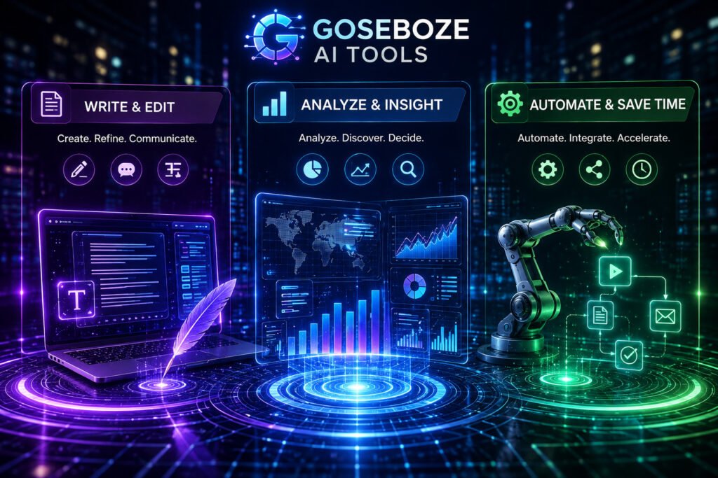 goseboze ai tools